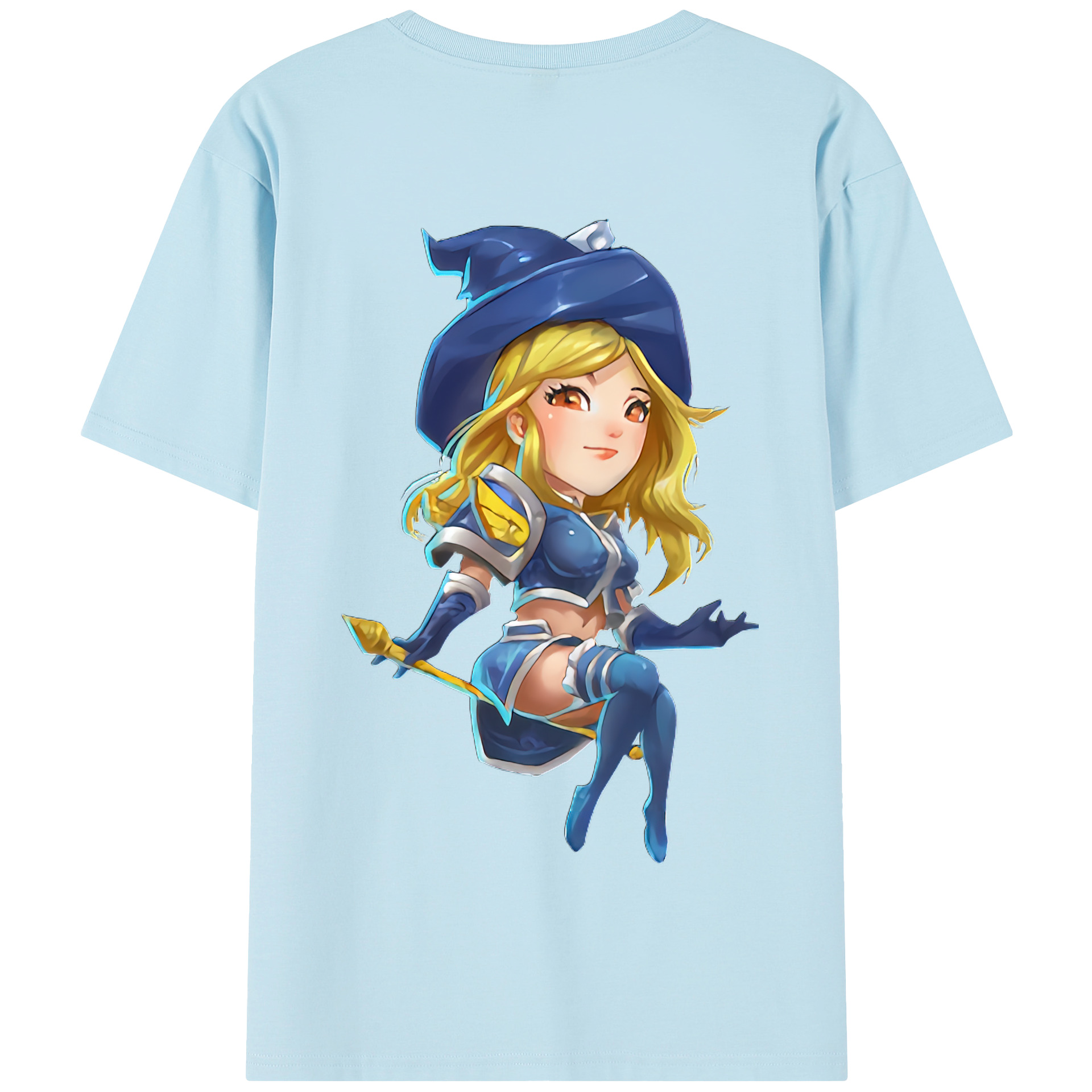 リーグ・オブ・レジェンド League of Legends LOL 綿100％半袖Tシャツ（背面プリント）